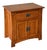 Crafters and Weavers Mission Style Solid Oak Nightstand - Michael's Cherry Stain For Sale