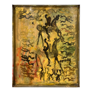 Freedom Warriors on Horseback' by Purvis Young