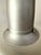 Silver 1960s Space Age Brushed Aluminum & Frosted Glass Pendant Lights a Pair For Sale - Image 8 of 10