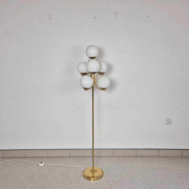 Mid-Century Sputnik Floor Lamp from Richard Essig, Germany, 1970s For Sale - Image 6 of 11