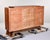 French Art Deco Rosewood Veneer Cabinet With Eight Drawers and Glass Display Case For Sale - Image 12 of 12