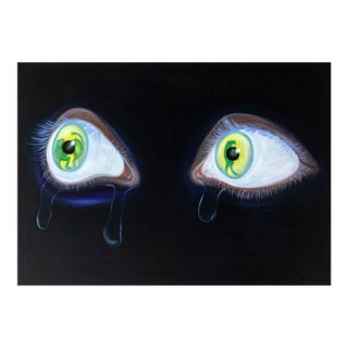 Miranda Byk "The Dancing Frogs" Oil on Canvas, 2021 For Sale