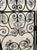 Spanish Revival Style 1960s 4 Panel Iron Ornate Scrolled Folding Screen Room Divider Woodard Unmarked For Sale - Image 13 of 14