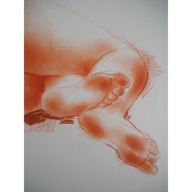 Antoniucci Volti, Sleeping Model, Original Drawing For Sale - Image 6 of 9