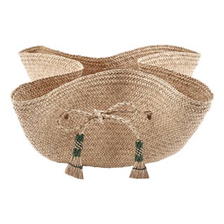 Johanna Ortiz Dark Jungle Ocaña Bread Basket, Set Of 2 For Sale