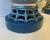 Vintage Mid-Century Modern Reverse Painted Glass Teardrop Table Lamps - a Pair For Sale In West Palm - Image 6 of 12