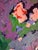 Bold Colorful Floral Contemporary Painting by Cindy Carrillo For Sale - Image 4 of 6