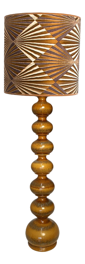 Vintage Ceramic Floor Lamp from Kaiser, 1960