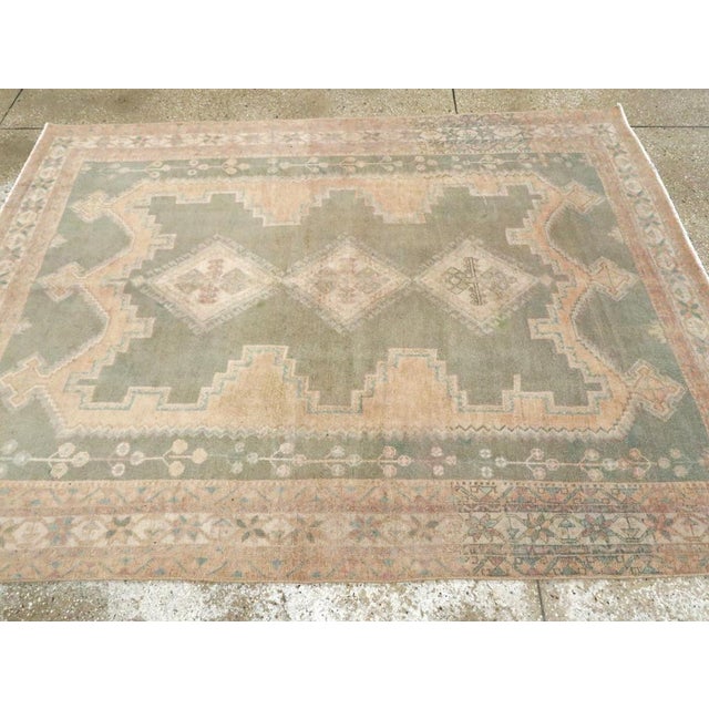 Galerie Shabab Collection Mid-20th Century Persian Afshar Accent Rug For Sale - Image 4 of 7