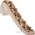 Metal Vintage 0.15 Ct Natural Diamond and 1.20 Ct Ruby Bracelet in 14k Rose Gold For Sale - Image 7 of 12
