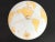 Early 20th Century Mid Century World Map Flush Light For Sale - Image 5 of 18
