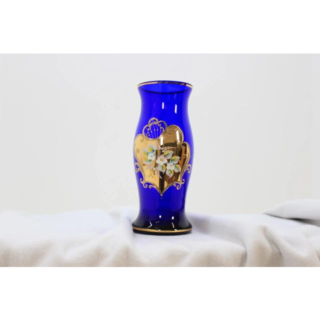 Mid-Century Modern Czech Glass Vase from Novoborské Sklo, 1970s For Sale - Image 3 of 11