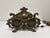 Brass Antique Victorian Brass Gooseneck Two Inkwell Desk Lamp For Sale - Image 8 of 13