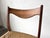 Brown GS60 Chair in Exotic Wood and Straw attributed to Arne Wahl Iversen, 1960s For Sale - Image 8 of 16