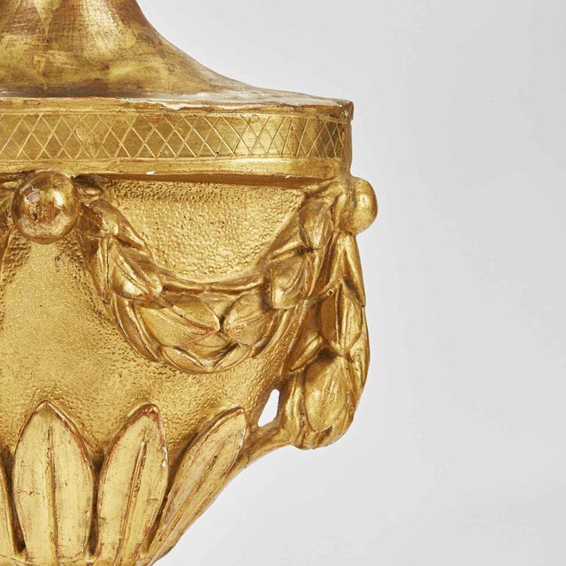 Late 18th Century Empire Golden Wall Lamp For Sale - Image 4 of 5