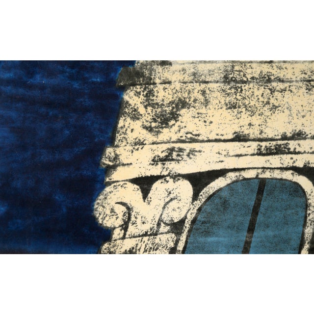 "Casa Marquez" Original Woodblock Print, Signed and Numbered 93/100 by Carol Summers For Sale - Image 4 of 7