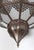 Moroccan Moorish Star Shape Frosted Glass Lantern Light Shade For Sale - Image 12 of 17