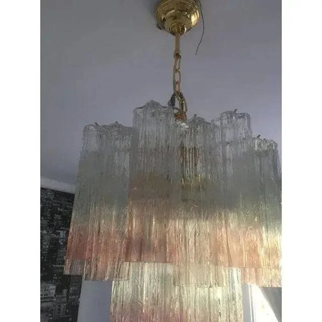 Early 21st Century Vanished Pink Tronchi Chandelier by Simoeng For Sale - Image 5 of 8