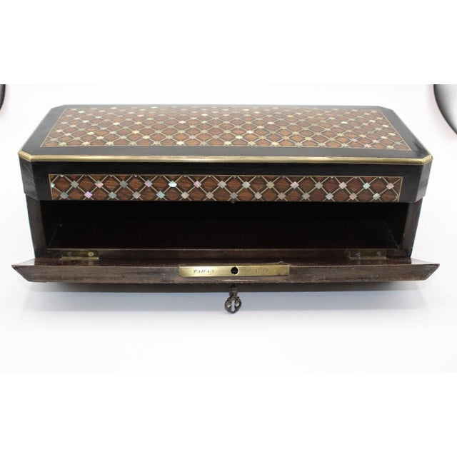 Napoleon III Box in Marquetry from Tahan For Sale - Image 6 of 14