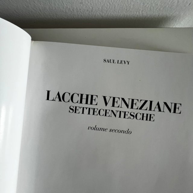 1990s Lacche Veneziane Settecentesche & History of Venetian Furniture Coffee Table Books - 2 Volumes For Sale In West Palm - Image 6 of 10