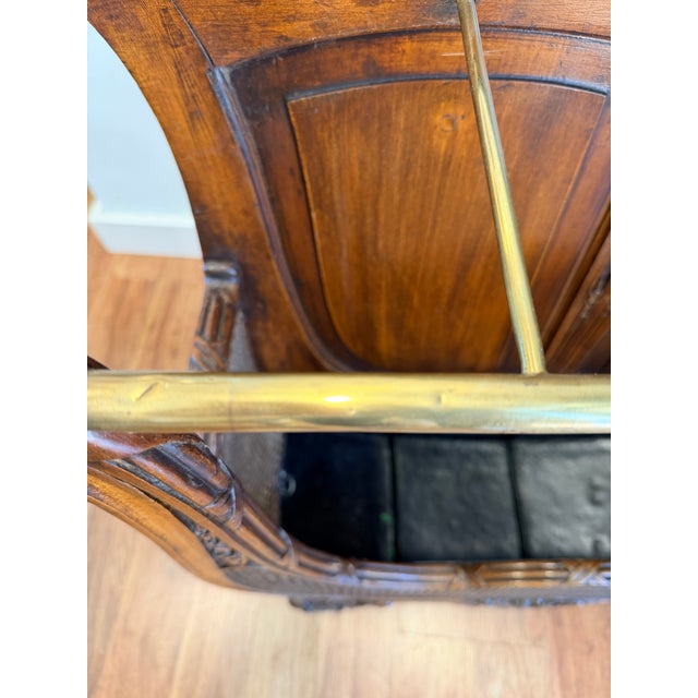 Wood 19th Century Louis XV Umbrella Holder For Sale - Image 7 of 12