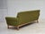 3-Seater Danish Sofa in Green Furniture Wool and Oak Wood, 1970s For Sale - Image 16 of 18