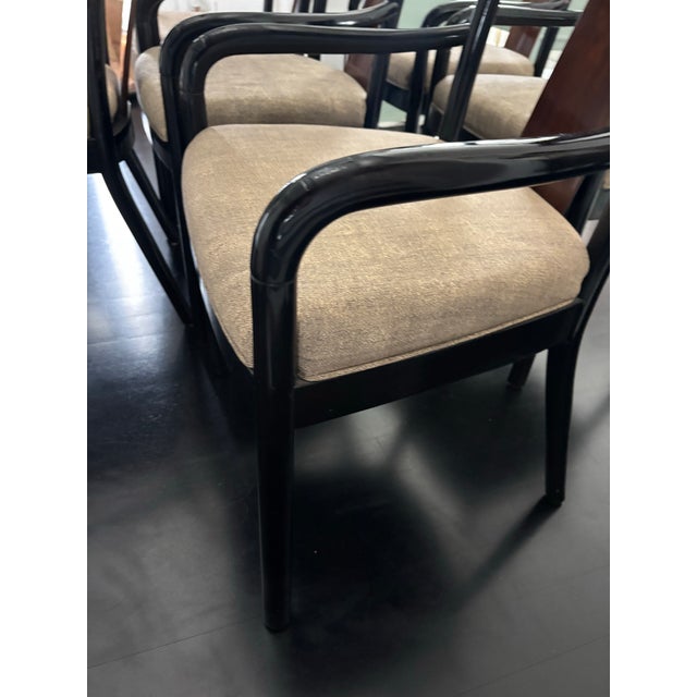 Wood Chinoiserie Dining Set by Drexel Heritage “Profile” Collection For Sale - Image 7 of 11