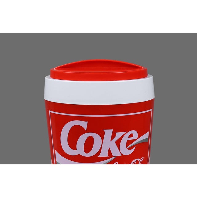 Mid-Century Modern Vintage Coca Cola Ice Bucket by Smidt-Imex, 1960s For Sale - Image 3 of 9