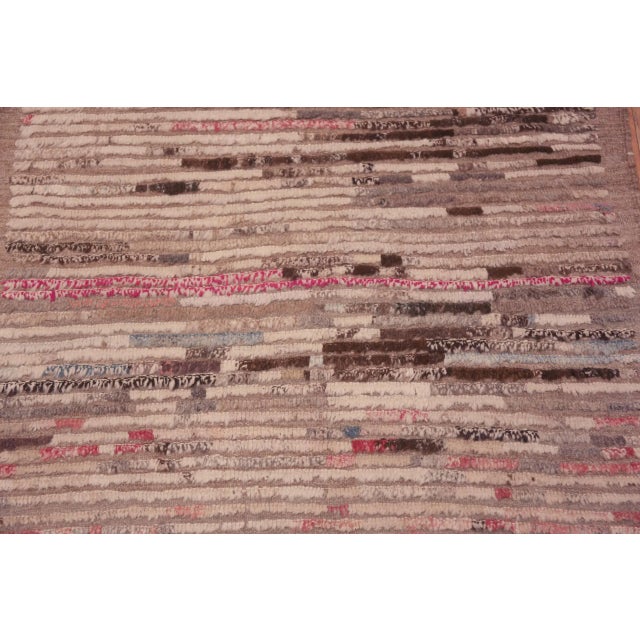Wool Modern Abstract Hall Runner Rug, Country of origin: Central Asia, Circa date: Modern Rugs