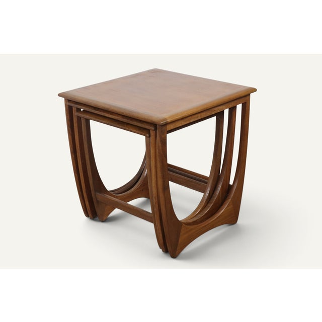 Vintage Teak Nesting Tables from G-Plan, 1960s, Set of 3 For Sale - Image 4 of 18
