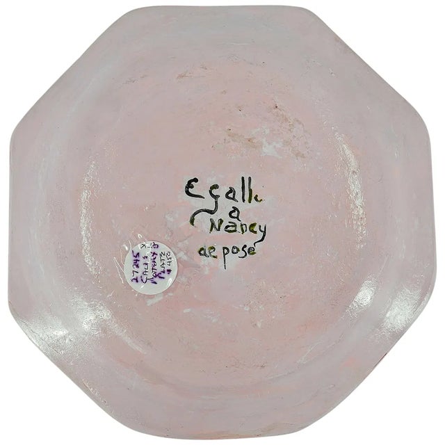 Émile Gallé French Faience Whimsical Animal Plate, Late 19th C For Sale In Las Vegas - Image 6 of 15