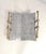 Gold Magazine Rack in Bronze and Aluminium by David Marshall, 1980s For Sale - Image 8 of 11