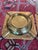 1970s Pair of Vintage Etched Brass Ashtrays For Sale - Image 5 of 9