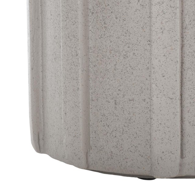 Early 21st Century Nikolaus Accent Table in Grey For Sale - Image 5 of 6