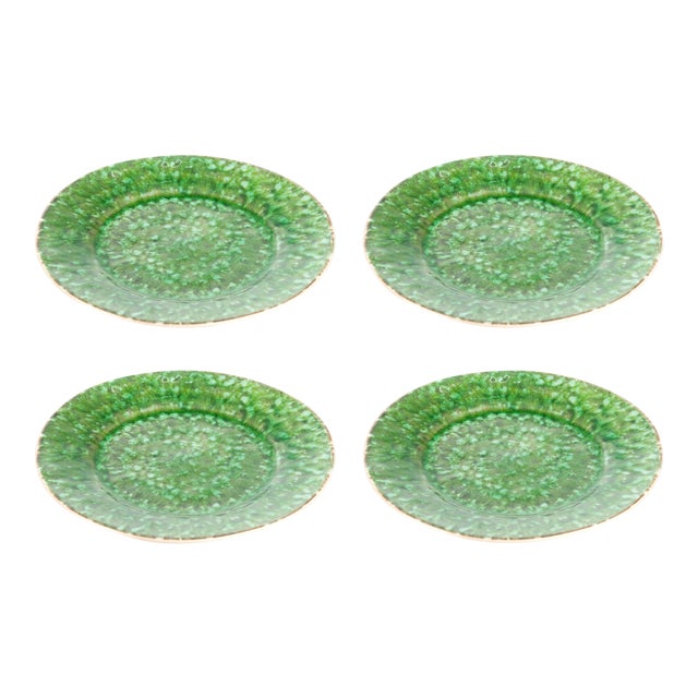 Bali Green Salad Plates Set of 4 Chairish
