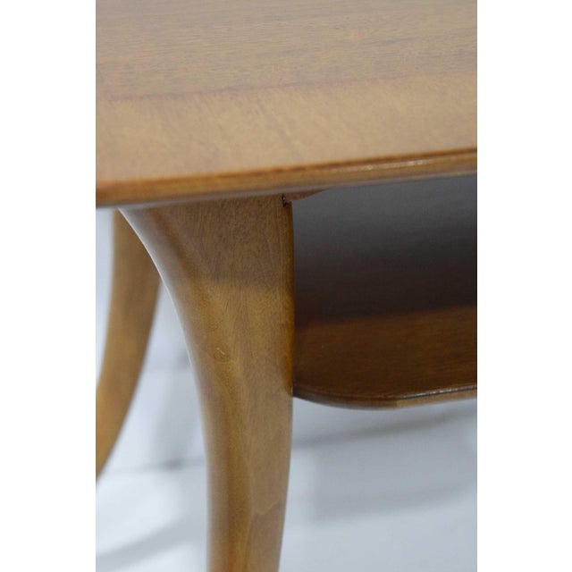 Mid-Century Modern Robsjohn-Gibbings for Widdicomb Klismos Leg Side or Cocktail Table For Sale - Image 3 of 8