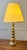 Mid 20th Century Mid 20th Century Brass Toned Turned Lamp For Sale - Image 5 of 10