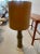 Ecru Tall Ceramic Martz Lamp With Original Shade - Mid Century Marshall Studios For Sale - Image 8 of 11