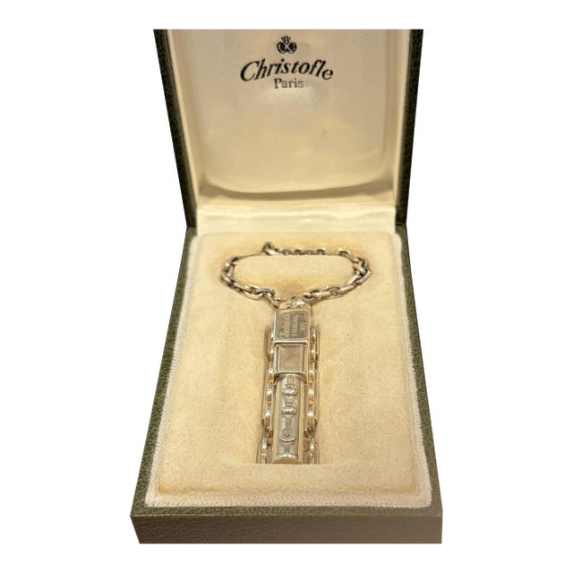Christofle Locomotive Keychain, Sterling For Sale