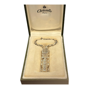 Christofle Locomotive Keychain, Sterling