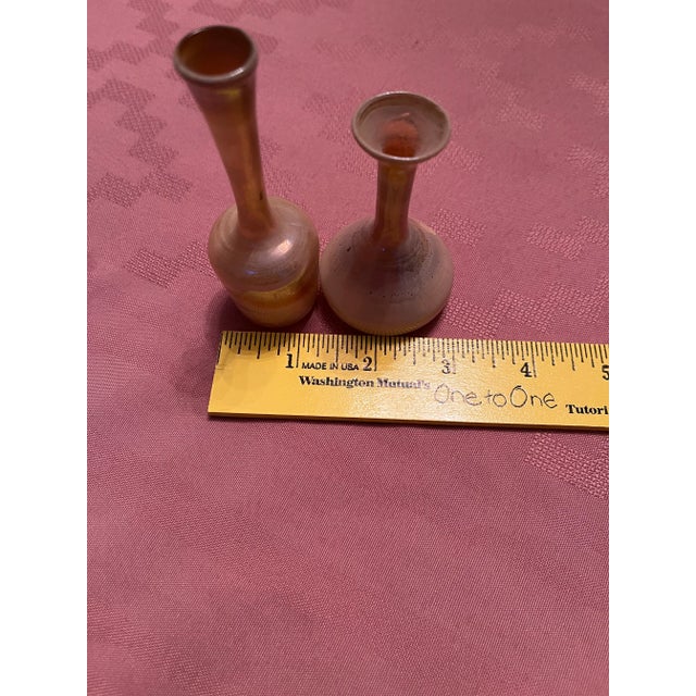 1980s Pair of Neker Glass Vases For Sale In Seattle - Image 6 of 9