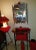 The small console table is equipped with a drawer. The ensemble can be used as a dressing table as well as a small...