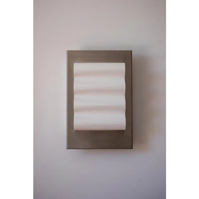Tiles Alu Brut S Wall Light by Violaine Dharcourt For Sale - Image 6 of 6