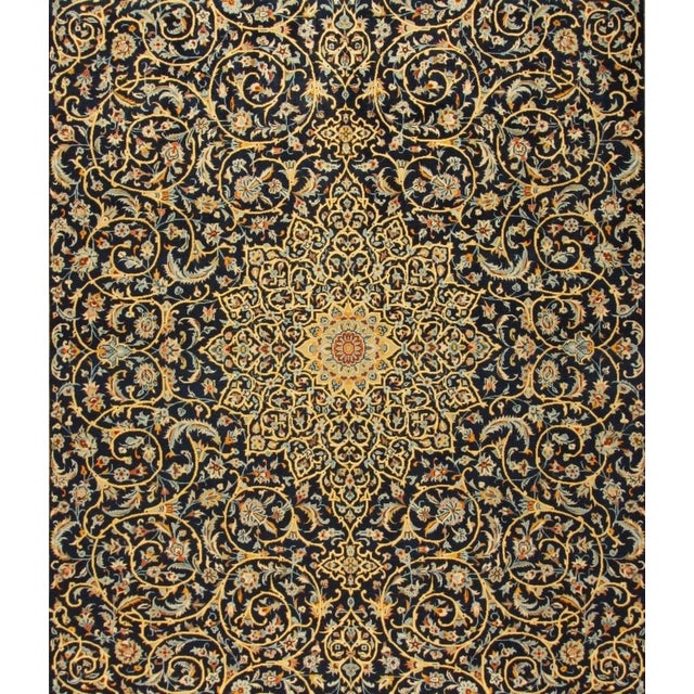 Middle Eastern Hand-Knotted Rug For Sale - Image 3 of 8