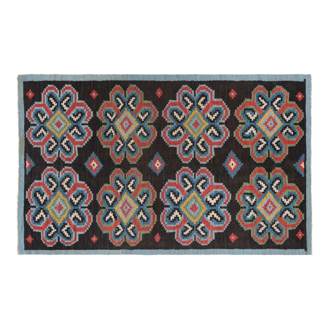 Authentic Early 20th Century Russian Bessarabian Carpet For Sale