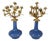 Louis XV Style Napoleon III Floral Candleholders, 1850, Set of 2 For Sale