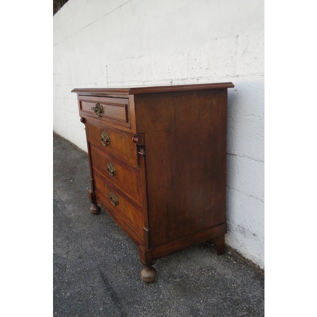 Early 1800s Burlwood Low Dresser 6231 For Sale - Image 17 of 18