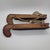 Early 20th Century Antique Wooden Ice Skates Primitive Rustic Winter Holiday Decor Jute Rope Pair For Sale - Image 5 of 11