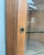 Vintage Oak Corner Cabinet with Glass Front, 1950s For Sale - Image 8 of 11