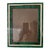 Contemporary Faux Malachite Table Top Picture Frame Made in Italy For Sale